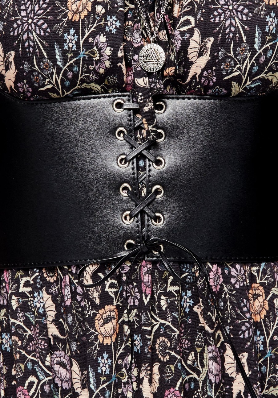 Accessories & Footwear YHU1 | Adrestia Lace Up Underbust Harness