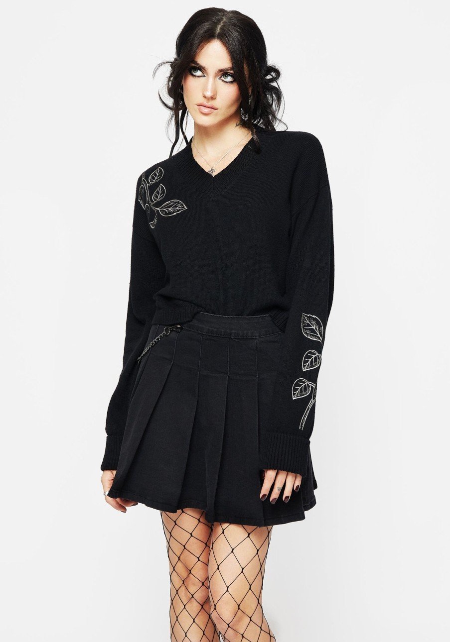 Clothing BET1 | Amalthea Embroidered Jumper