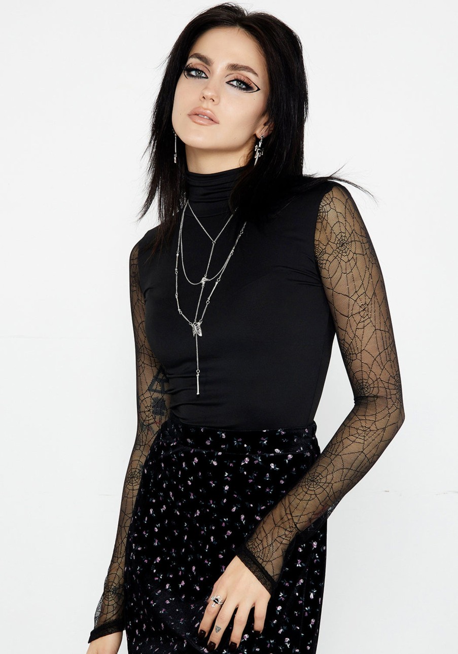 Clothing MET1 | Venom Lace Bodysuit