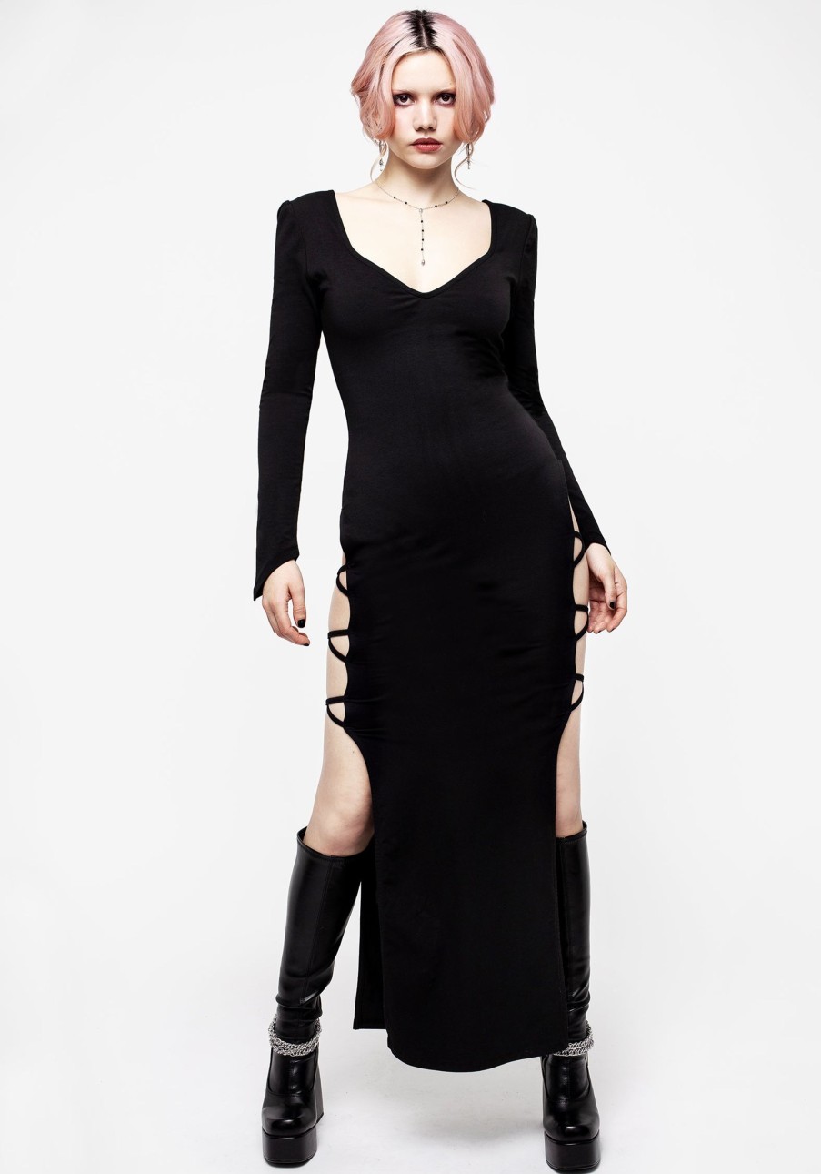 Clothing DMT1 | Duchess Cut Out Maxi Dress