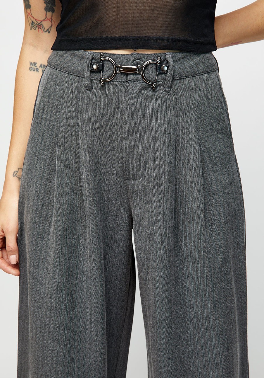 Clothing MET1 | Herringbone Tailored Trouser