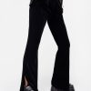 Clothing YUN1 | Morrigan Side Split Flared Trousers