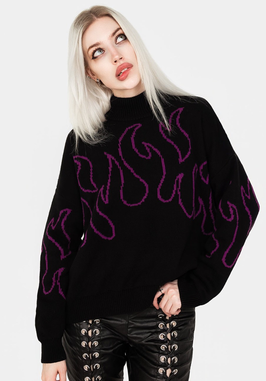 Clothing BET1 | Blaze Jumper - Purple