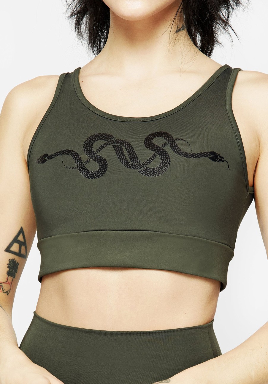 Clothing MBO1 | Venin Snake Racerback Athleisure Bra