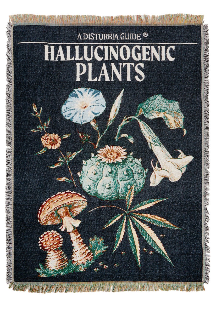 Lifestyle RUG1 | Plants Woven Blanket