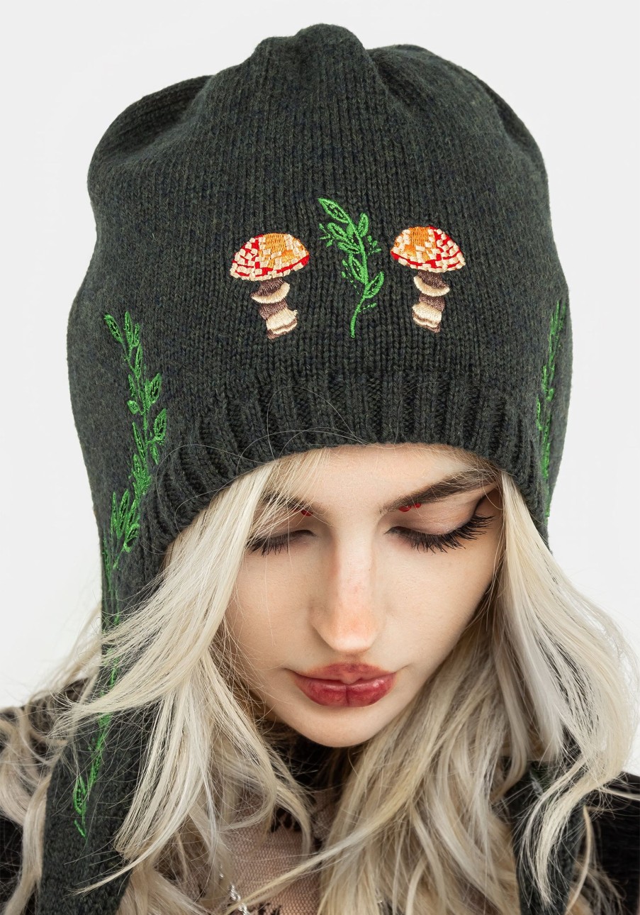 Accessories & Footwear BET1 | Fable Embroidered Bonnet Hat