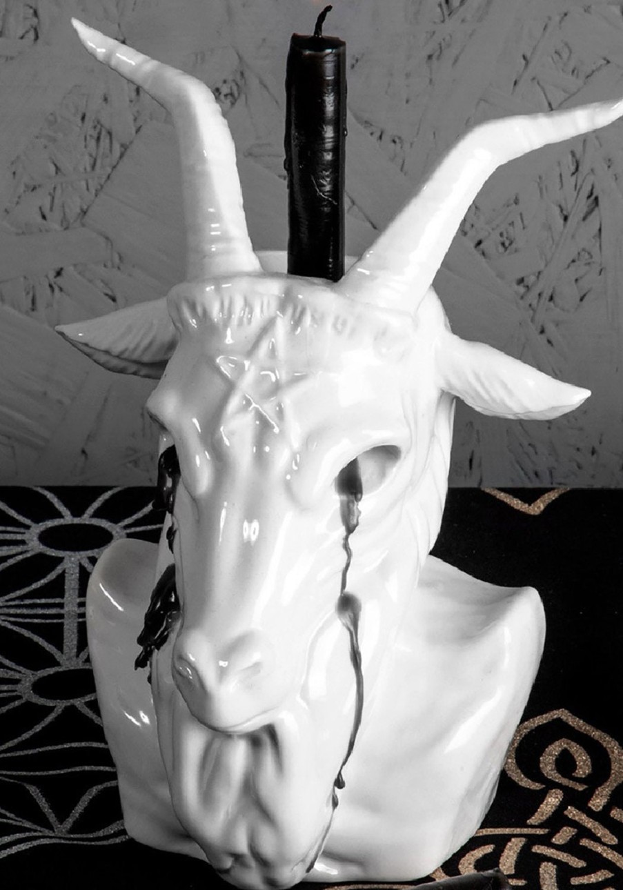 Lifestyle AFT1 | Crying Baphomet Candle Holder