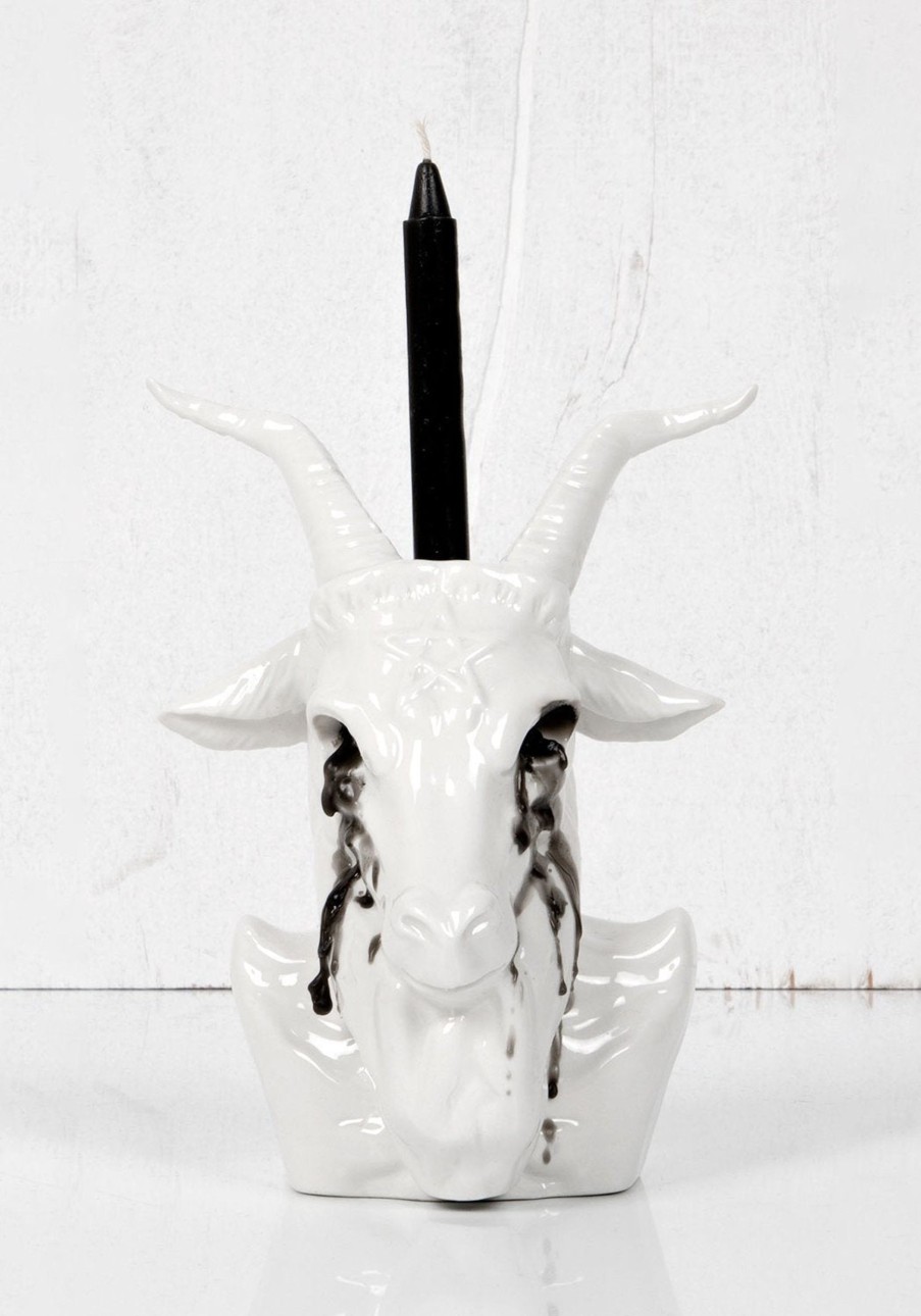 Lifestyle AFT1 | Crying Baphomet Candle Holder