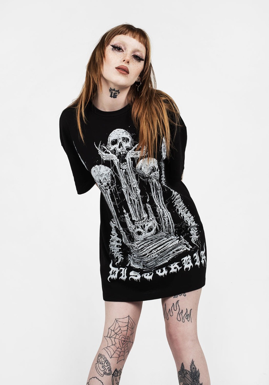 Clothing DDS1 | Xenomort Short Sleeve T Shirt Dress