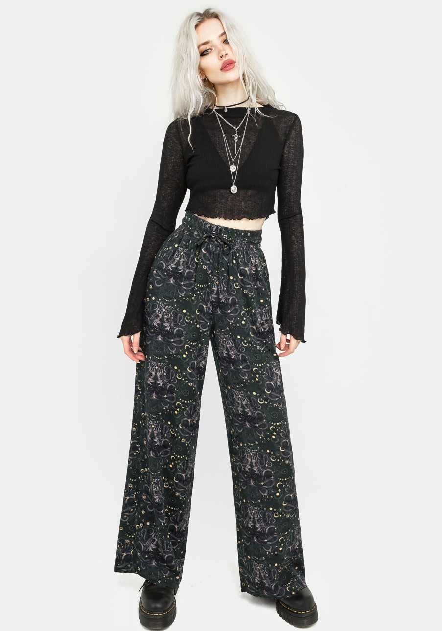 Clothing YUN1 | Cailleach Wide Leg Trousers