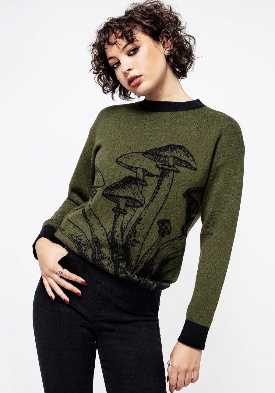 Clothing BET1 | Mildew Unisex Mushroom Jumper