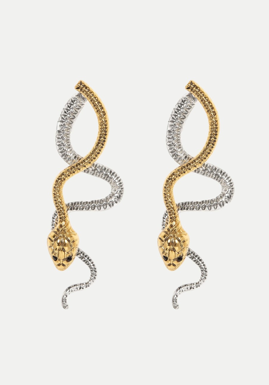 Accessories & Footwear TOU1 | Damballa Snake Earrings