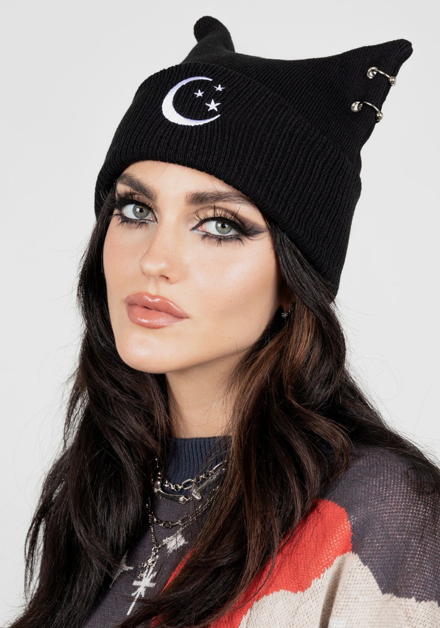 Accessories & Footwear HXC1 | Natalus Pierced Beanie