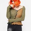 Clothing BET1 | Mixed Feelings Patchwork Knit Top